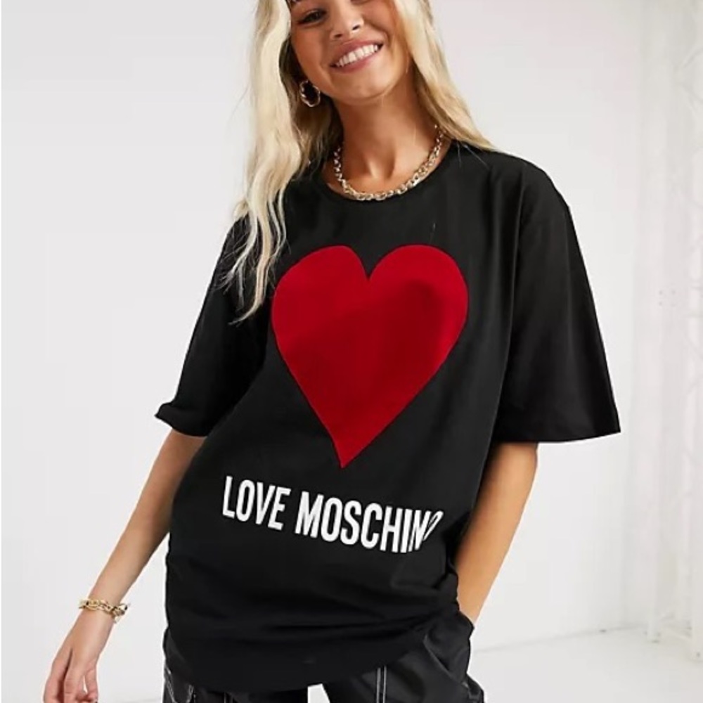 LOVE MOSCHINO { tee }